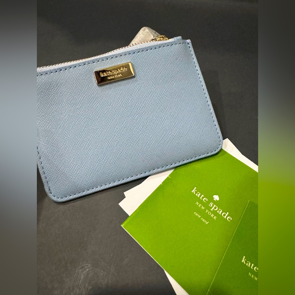 NEW Kate Spade Zip Card Holder